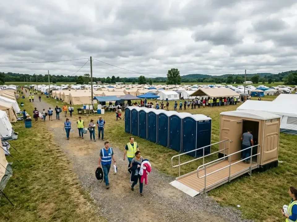 disaster-relief-camp-restrooms-010 — frequently asked questions, Dumpster & Portable Bathrooms Rental in East Milton, FL